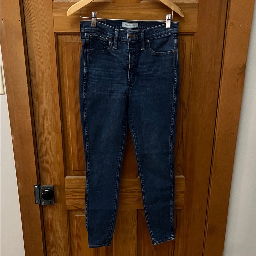 Madewell high rise skinny jeans